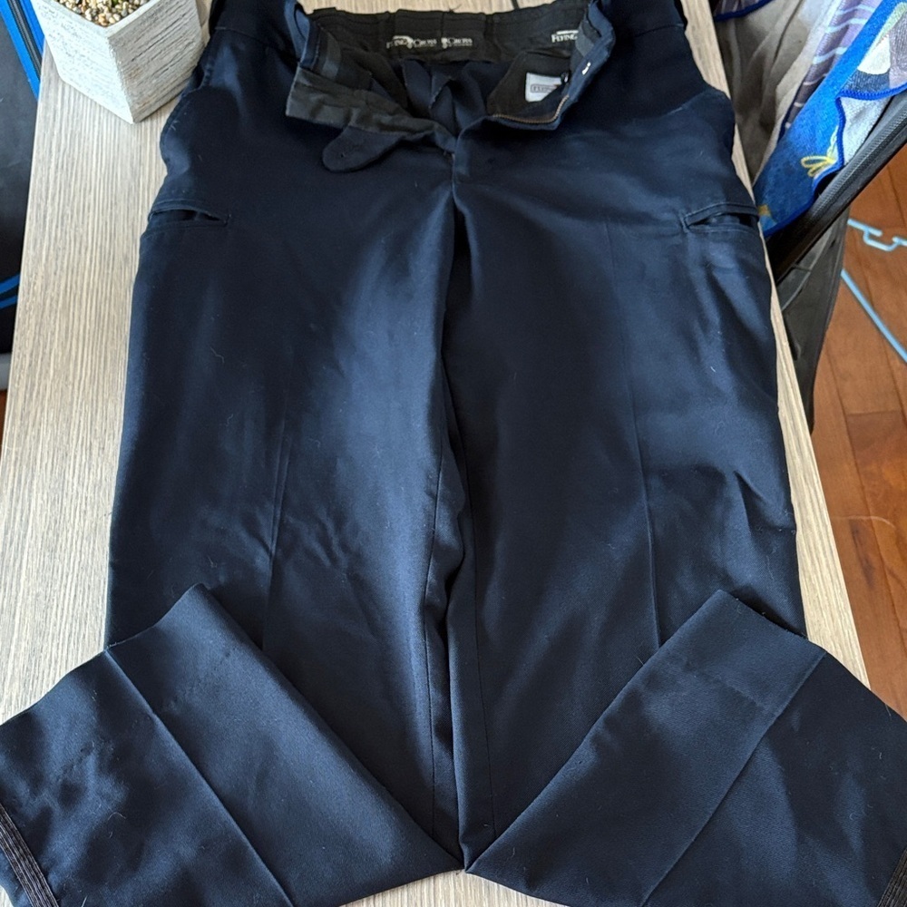 Flying Cross Navy Uniform Work Pants Straight Leg Tactical Size See Measurements - Picture 1 of 7